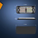 4X 24 LED STROBOSKOPY WARNINGS AUTOMOTIVE LIGHTS STROBOSKOPOWE 12/24V  photo 6