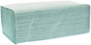 Ręczniki papierowe typu ZZ zielone makulatura Kod producenta 2240