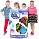 Klocki SPIKY dla Dzieci WIELOKOLOROWE 50 Elemetów