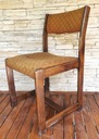 Stare krzesło drewniane antyk Szerokość produktu 78 cm