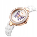 Zegarek damski - SKMEI - motyl - ważka - kolory Szkiełko mineralne