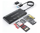 Устройство чтения карт памяти Rocketek 7в1 USB C USB 3.0 SD CF TF MS,Micro SD, XD