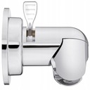 ДЕРЖАТЕЛЬ ДЛЯ ДУША POINT С ХРОМИРОВАННОЙ РЕГУЛИРУЕМОЙ ПРИСОСКОЙ.