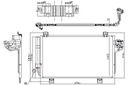 NISSENS CONDENSADOR DE ACONDICIONADOR MAZDA 2 CX-3 1.5 1.5D 1.8D 08.14- 