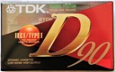 Kaseta magnetofonowa TDK D 90 EAN (GTIN) 4902030024536