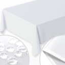 ПЯТНЕУСТОЙЧИВАЯ КЛАССИЧЕСКАЯ БЕЛАЯ СКАТЕРЬКА 140X200 ГЛАДКАЯ МАТОВАЯ ТОЛСТАЯ