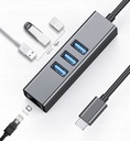 АДАПТЕР USB-C ETHERNET СЕТЕВОЙ КОНЦЕНТР USB GIGABIT RJ45