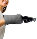 Термостойкие силиконовые кухонные перчатки, комплект из 2 защитных перчаток.