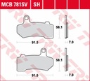 KLOCKI HAM TYŁ TRW Harley VRSCD 1130 Night 06-07 EAN (GTIN) 3322937422456