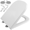 СИДЕНЬЕ ДЛЯ УНИТАЗА МЕДЛЕННО ЗАКРЫВАЮЩЕЕСЯ EasyClean для ROCA GAP