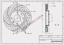 DISCOS DE FRENADO MIKODA GT AUDI A8 D2 D3 PARTE TRASERA 