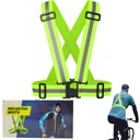 Светоотражающий ремень безопасности Велосипедный мотор Светоотражающий жилет ДОРОЖНЫЙ БЕГ СИЛЬНЫЙ