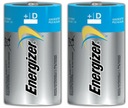 2x ЩЕЛОЧНЫЕ БАТАРЕИ ENERGIZER LR20 D 1,5 В