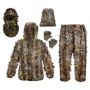 Ghillie Suit Priedušný ľahký 3D Leafy ML Značka bez marki