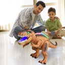 INTERAKTÍV DINOSZAURUSZ TÁVIRÁNYÍTÓS LED ROBOT Sikít Világít Csomagolás állapota eredeti