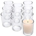 ФОРМА ДЛЯ СВЕЧ СТЕКЛЯННАЯ ЛИТЬЕ ПОДСВЕЧИ 10 шт.