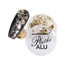 ПЫЛЕВЫЕ ЗОЛОТО-МЕТАЛЛИЧЕСКИЕ хлопья ALU № 7.