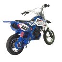 INJUSA MOTOR CROSS 24V АККУМУЛЯТОРНЫЕ НАКАЧЕННЫЕ КОЛЕСА 11 км/ч +6 ЛЕТ