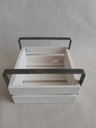 Drevená truhlica kufor darčeková krabička Vintage Šírka nábytku 30 cm