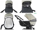 Detský kočík Cavo 2v1 Maxi Cosi Cybex BeSafe Avionaut Kiddy Hĺbka produktu 21 cm