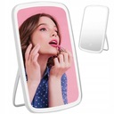 ЗЕРКАЛО ДЛЯ МАКИЯЖА TRAVEL С СЕНСОРНОЙ СВЕТОДИОДНОЙ ПОДСВЕТКОЙ, ПЕРЕЗАРЯЖАЕМОЕ