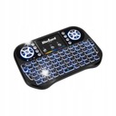 Mini klawiatura bezprzewodowa SMART TV LED USB 2.4 GHz touchpad Rebel Q5
