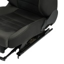 VOLKSWAGEN GOLF MK7 3 PORTES SIÈGE DROIT AVANT MATÉRIAU ALCANTARA NOIRphoto 13