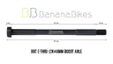 Жесткая ось для BBC E-Thru 12*148 мм Boost Bike