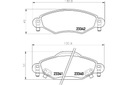 ZAPATAS DE FRENADO HELLA PAGID 044650D010 044650D040 