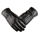 Pánske kožené hmatové rukavice čierne Značka Ercole