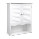 НАСТЕННЫЙ ШКАФ ДЛЯ ВАННОЙ, БЕЛЫЙ, 60 СМ, ПОДВЕСНОЙ