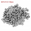 RESSORTS VERS RÉPARATION BOULON ACIER INOXYDABLE M3X0,5X2D 100 PCSphoto 10