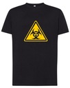 męska KOSZULKA T-shirt BIOHAZARD na prezent XS Waga produktu z opakowaniem jednostkowym 0.2 kg