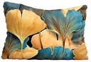 Poszewka na poduszkę listki 50x70cm 3751
