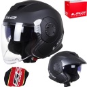 LS2 VERSO MATT BLACK OF570 ОТКРЫТЫЙ ШЛЕМ матовый