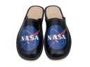 Кожаные тапочки НАСА женские тапочки в подарок 40