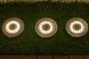 12x светодиодный садовый светильник SOLAR, наземный, въездной, DISK 16 LED