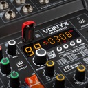10-канальный аудиомикшер Vonyx REC BT/DSP/USB