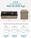 Skladacia lavica do 300kg čalúnená taburetka s úložným vekom 110x38x38cm Kód výrobcu LSF077R01V1