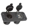ПАНЕЛЬ РАСПРЕДЕЛИТЕЛЬНОЙ ПЛАТЫ 12В 24В USB ЗАЖИГАЛКА VOLTOME