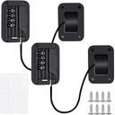 2 шт. ДВЕРНОЙ ЗАМОК С ПАРОЛЕМ, ЧЕРНЫЙ, ПОДХОДИТ ДЛЯ ХОЛОДИЛЬНИКА