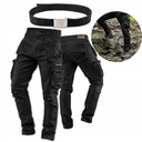 РАБОЧИЕ БРЮКИ NEO ДЖИНСЫ с эластаном ДЕНИМ XL + РЕМЕНЬ