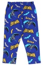 2x Modro-sivé pyžamo Batman DC COMICS 116 cm Rukáv krátky rukáv