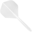 Condor AXE Shafts + Dart Feathers White Standard Long