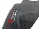 ALFOMBRILLAS DE FELPA PREMIUM PARA AUDI TT 8S (2014-...) COLOR NEGRO + 4 PIEZAS HAFT 