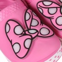 Minnie Mouse Disney Ružové croxy/chlopne svietiaca mašľa 35 EU Pohlavie dievčatá