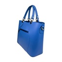 Dámska kožená kabelka Carmina Kráľovská modrá Model Carmina