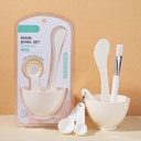 Набор мисок для смешивания масок для лица из 6 шт. 4 в 1 Маска для лица «сделай сам»