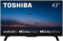 Toshiba 43UA2363DG 43-дюймовый 4K UHD LED-телевизор, черный