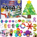 РОЖДЕСТВЕНСКИЙ АДВЕНТ-КАЛЕНДАРЬ АНТИСТРЕСС POP IT FIDGET TOYS 2023